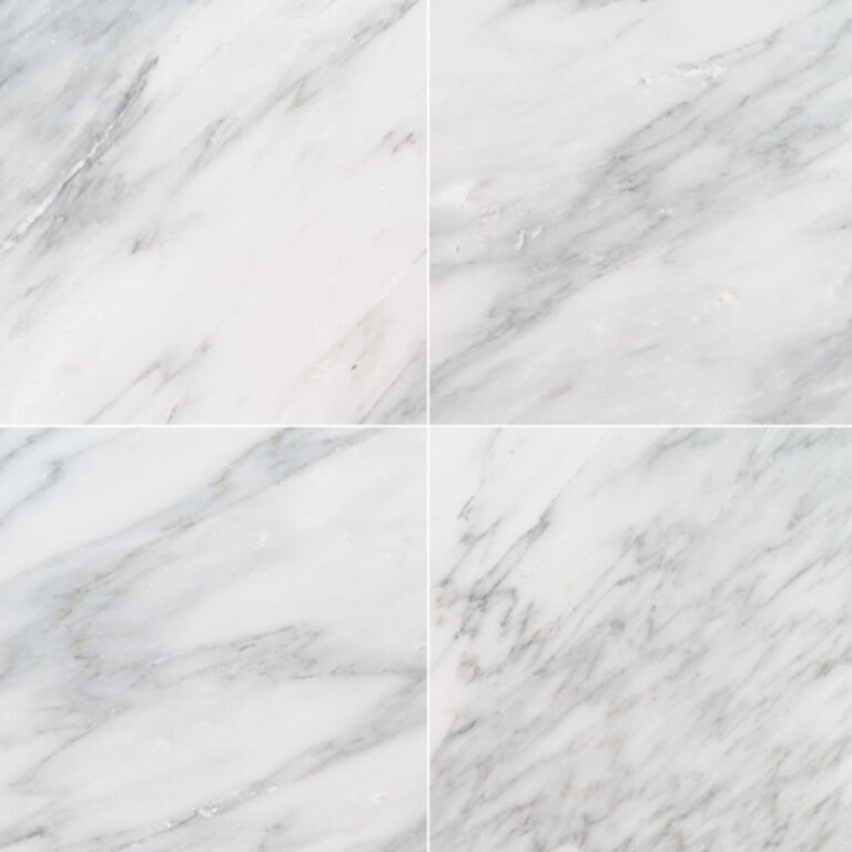 MSI Surfaces Floor Tiles Arabescato Carrara White-Cool Polished 18" x 18"
