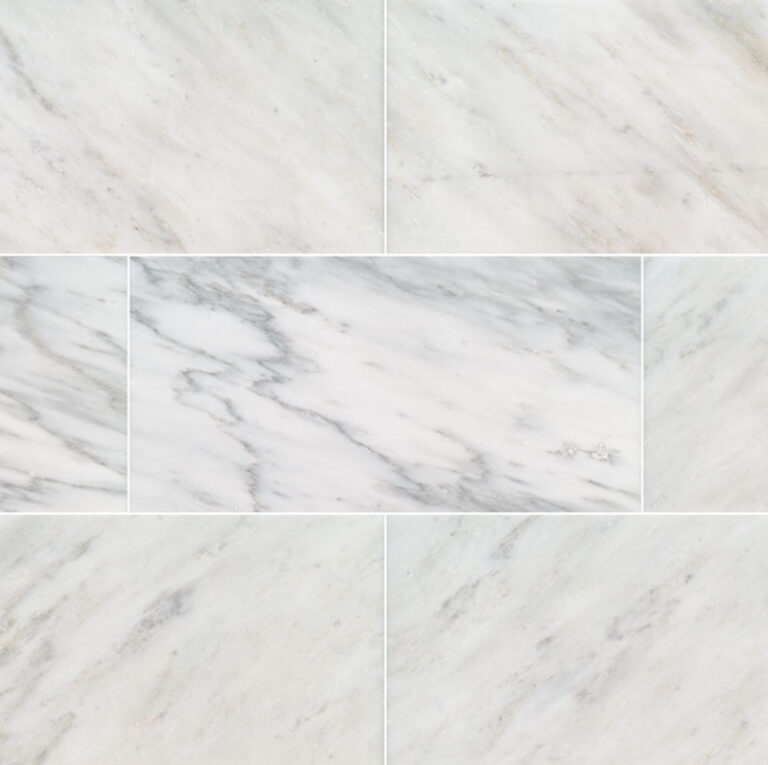 MSI Surfaces Floor Tiles Arabescato Carrara White-Cool Polished 18" x 36"
