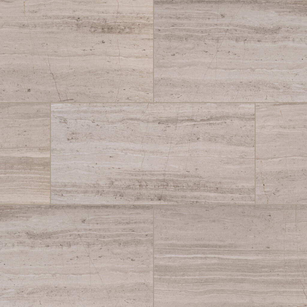 MSI Surfaces Floor Tiles White Oak White-Cool Honed 12" x 24"