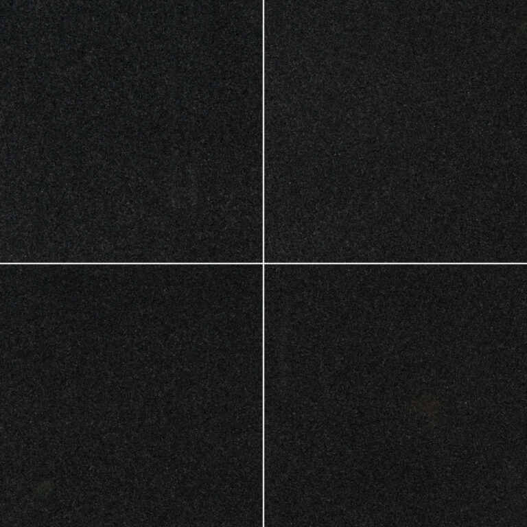MSI Surfaces Floor Tiles Granite Countertops Premium Black Polished 24" x 24"