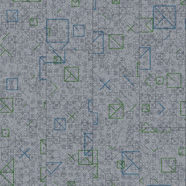 Armstrong Vinyl Tiles Theorem deGrasse Green Glue Down 6" x 36"