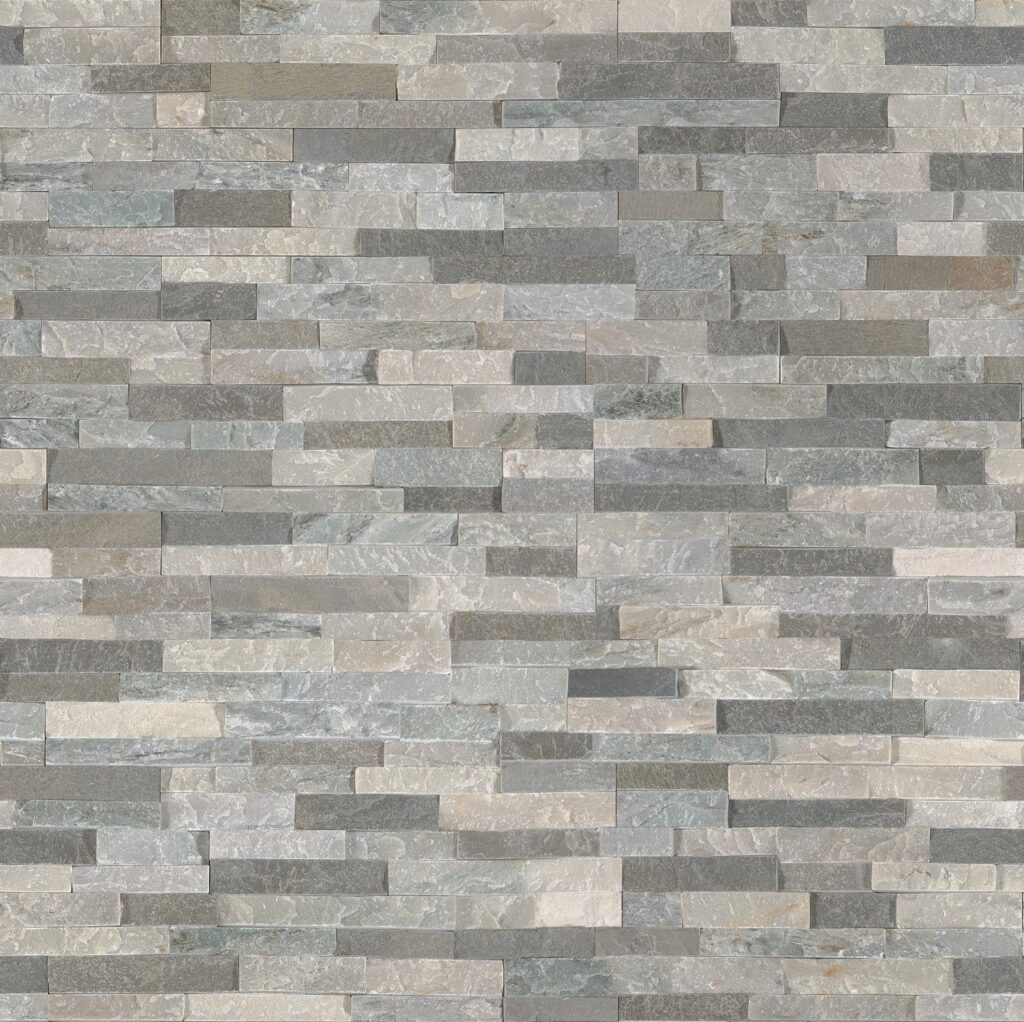 MSI Surfaces Wall Tiles Sierra Blue Splitface 4-1/2" x 16"