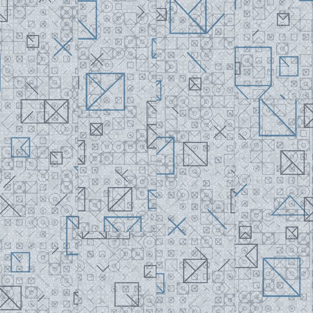 Armstrong Vinyl Tile Theorem Einstein Blue Glue Down 6″ x 36″
