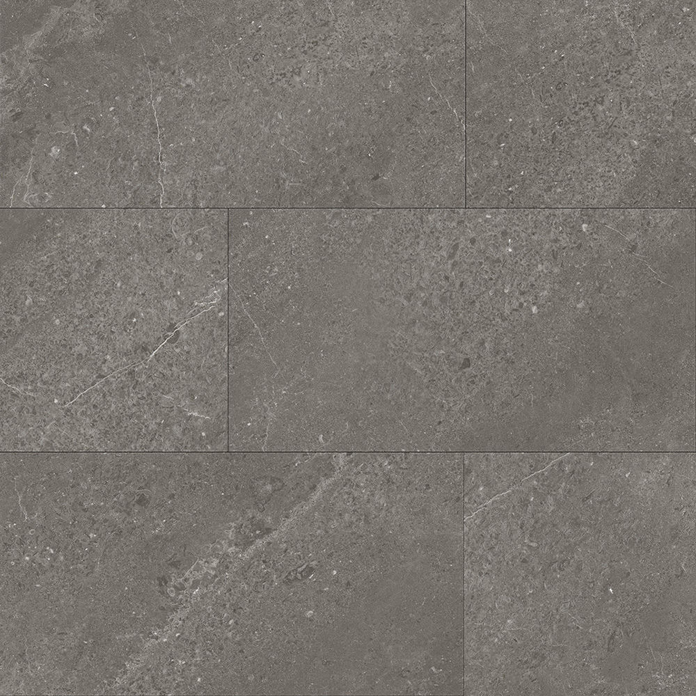 Centura Vinyl Tiles Dura Contract Elements Grigio Glue Down 12″ x 24″