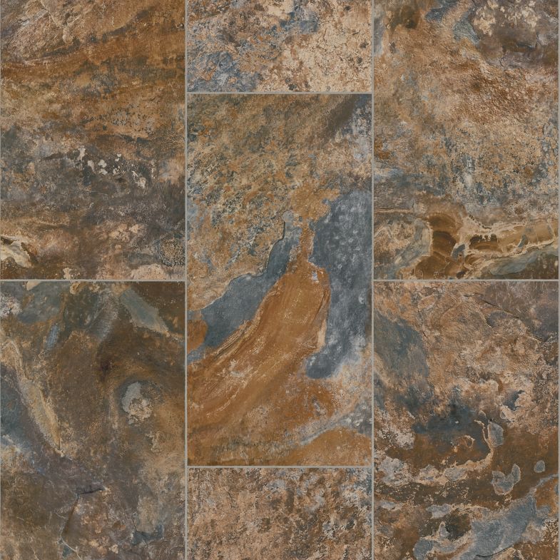 Armstrong Vinyl Tiles Alterna Copper Mountain Glue Down 12″ x 24″