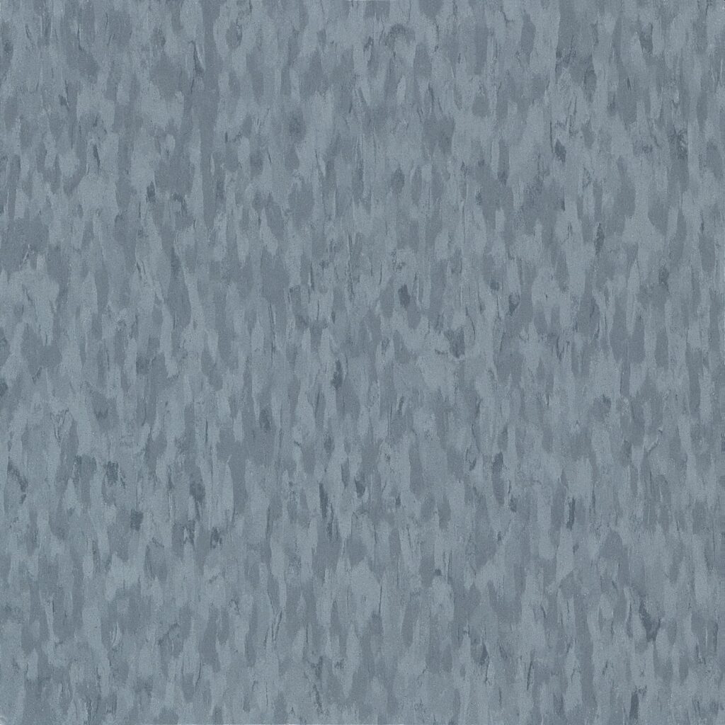 Armstrong Vinyl Tiles Standard Excelon Imperial Texture Mid Grayed Blue Glue Down 12″ x 12″