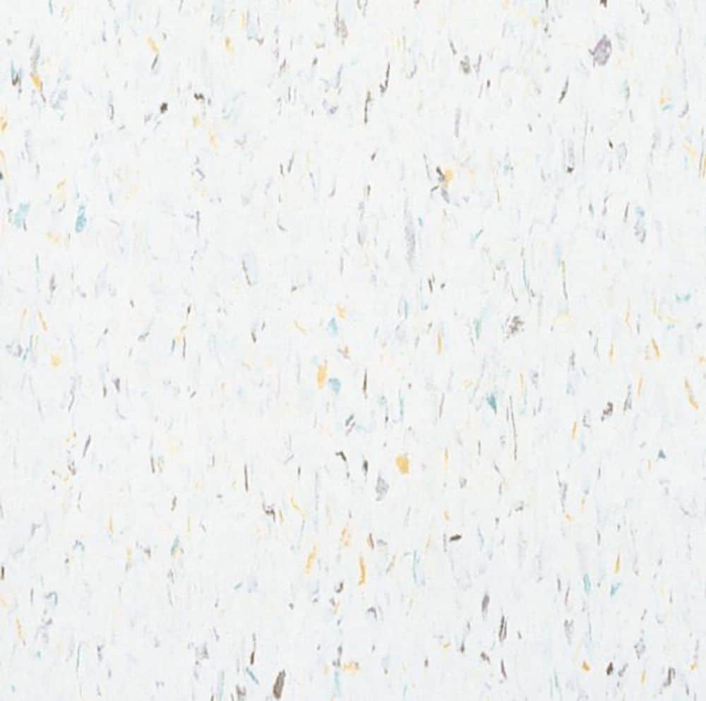Armstrong Vinyl Tiles Standard Excelon Imperial Texture Harlequin White Glue Down 12″ x 12″