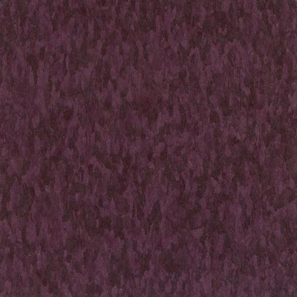 Armstrong Vinyl Tiles Standard Excelon Imperial Texture Wineberry Glue Down 12″ x 12″