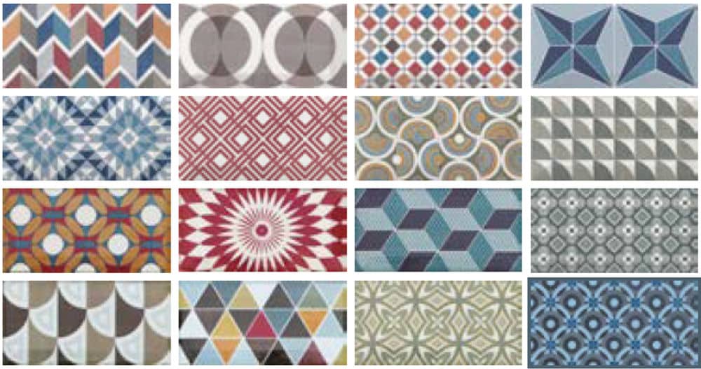 Centura Wall Tiles Metro Patchwork Colours Polished 3″ x 6″ (5.5 sqft/box)