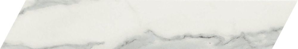 Centura Floor Tiles Scultorea Statuario Vena Argento Matte 3″ x 18″