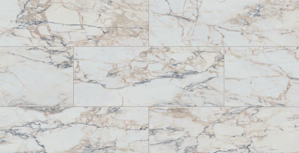 Fuzion Vinyl Tiles Dynamix XL Tile Blanc Click Lock 12″ x 24″
