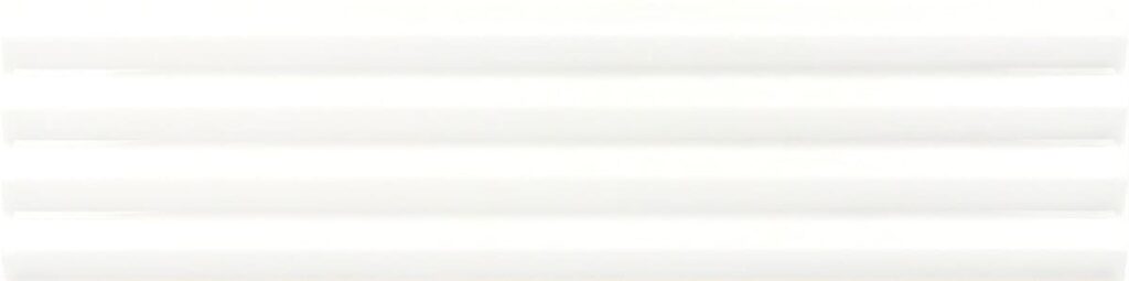 Centura Wall Tiles Costa Nova Praia White Glossy 2″ x 8″