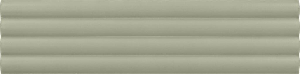 Centura Wall Tiles Costa Nova Onda Tansy Green Mat 2″ x 8″