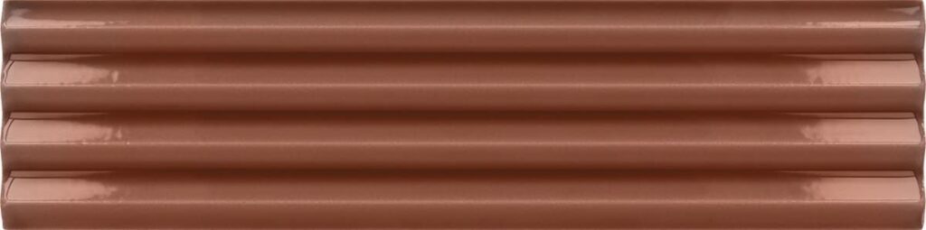 Centura Wall Tiles Costa Nova Praia Terra Glossy 2″ x 8″