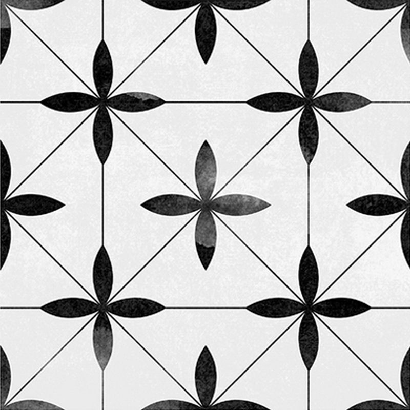 Centura Floor Tiles Picasso Flores Blanco Matte 8″ x 8″
