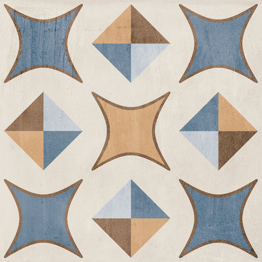 Centura Floor Tiles Patchwork Colors 04 Matte 8″ x 8″