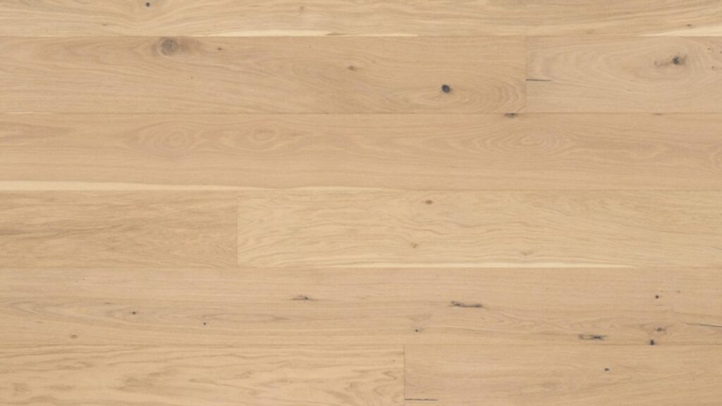 Light natural wood flooring with visible grain