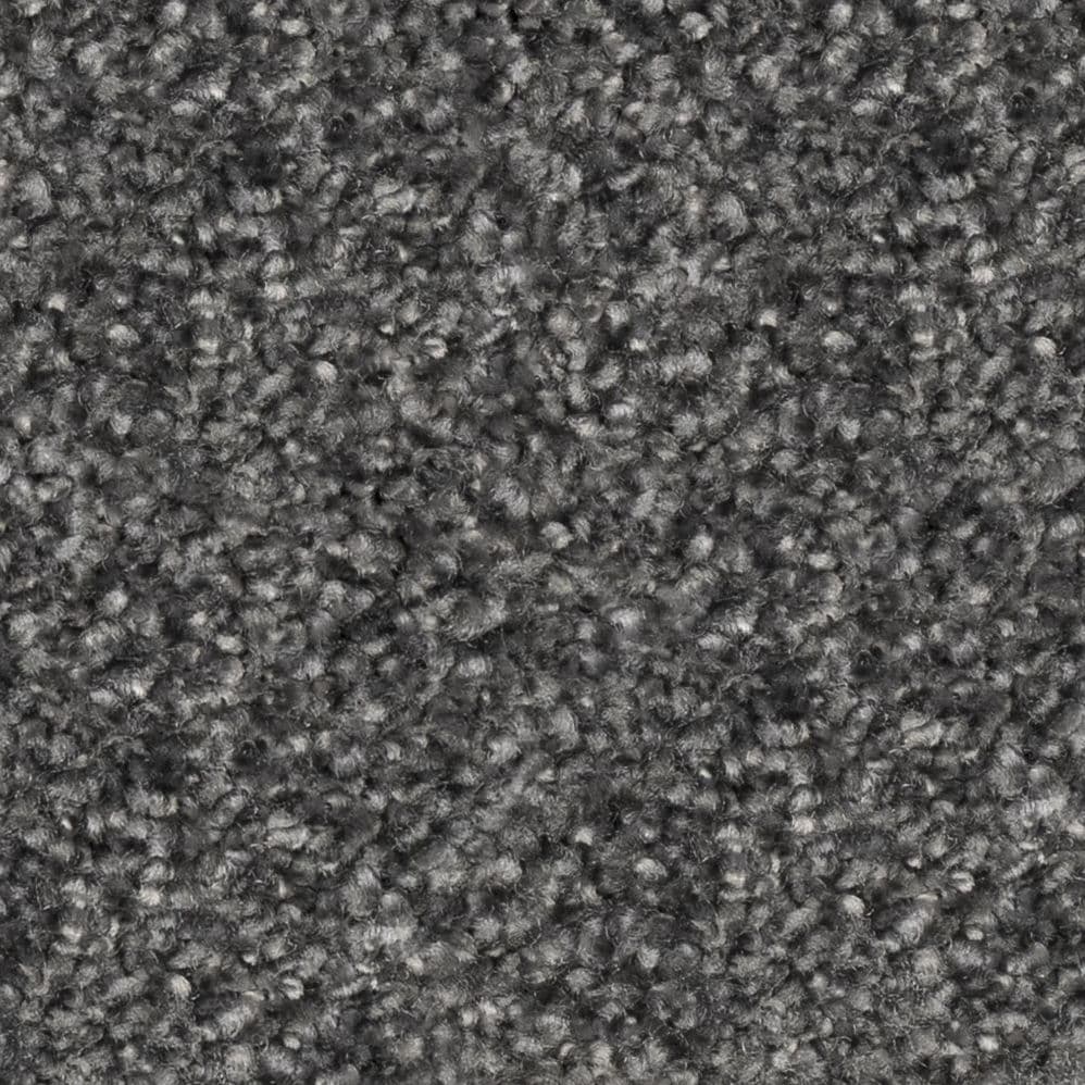 Close-up of gray textured carpet surface
