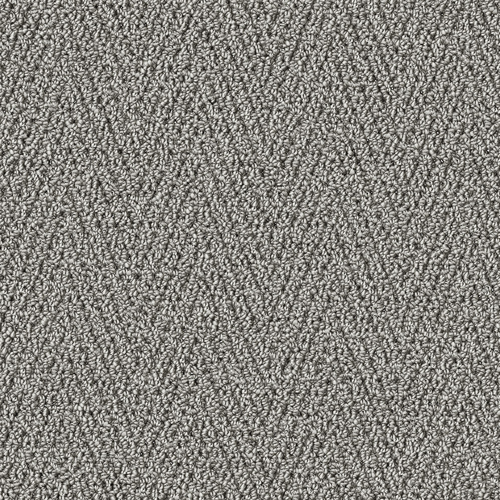 Close-up of gray textured carpet surface