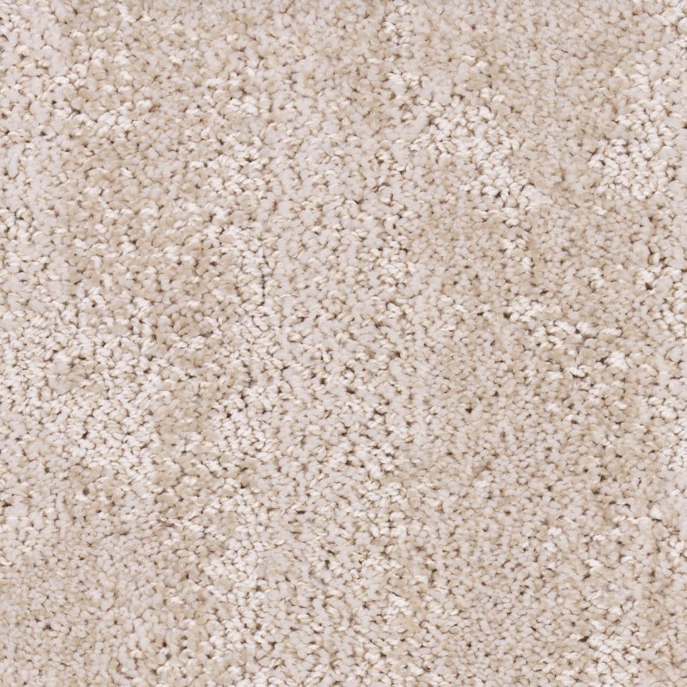 Close-up of beige carpet texture