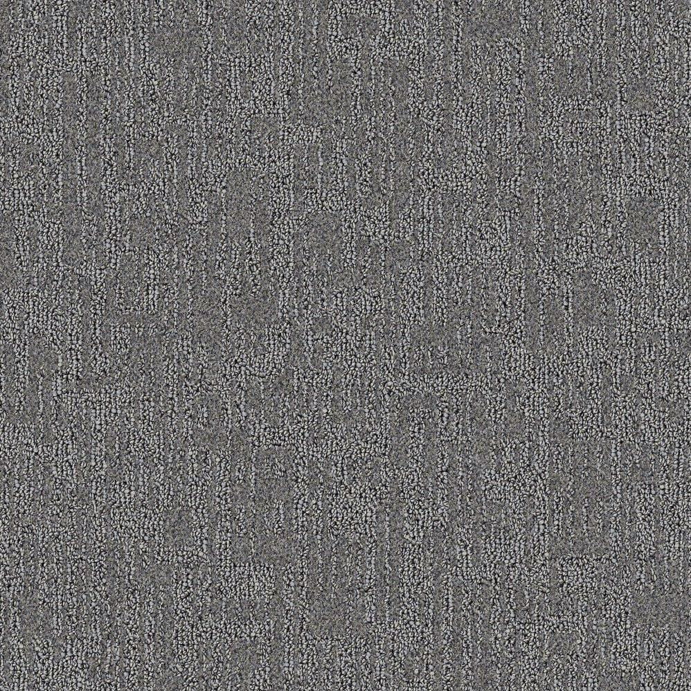 Gray textured carpet surface close-up