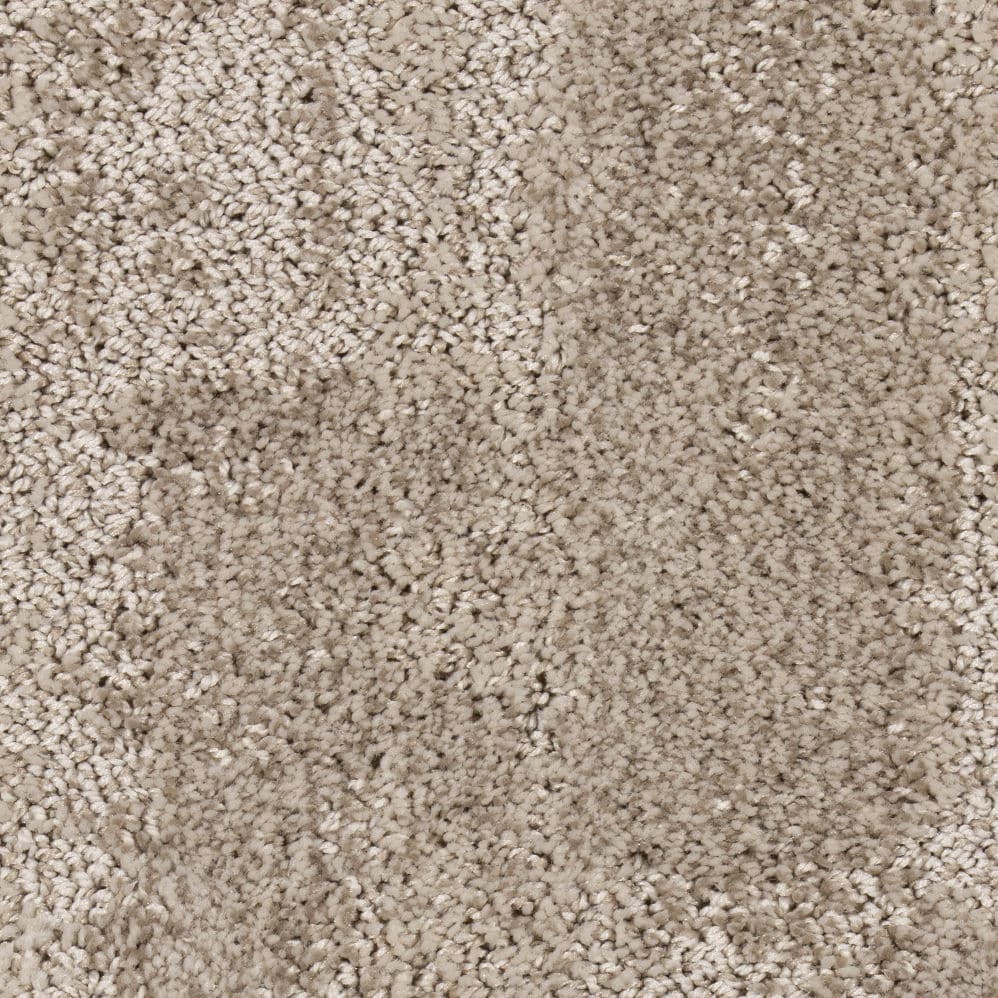 Close-up of beige textured carpet surface