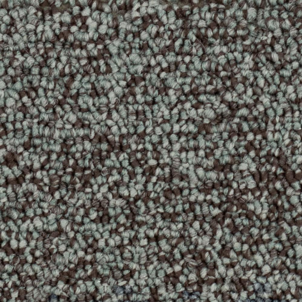 Close-up of gray and brown carpet texture