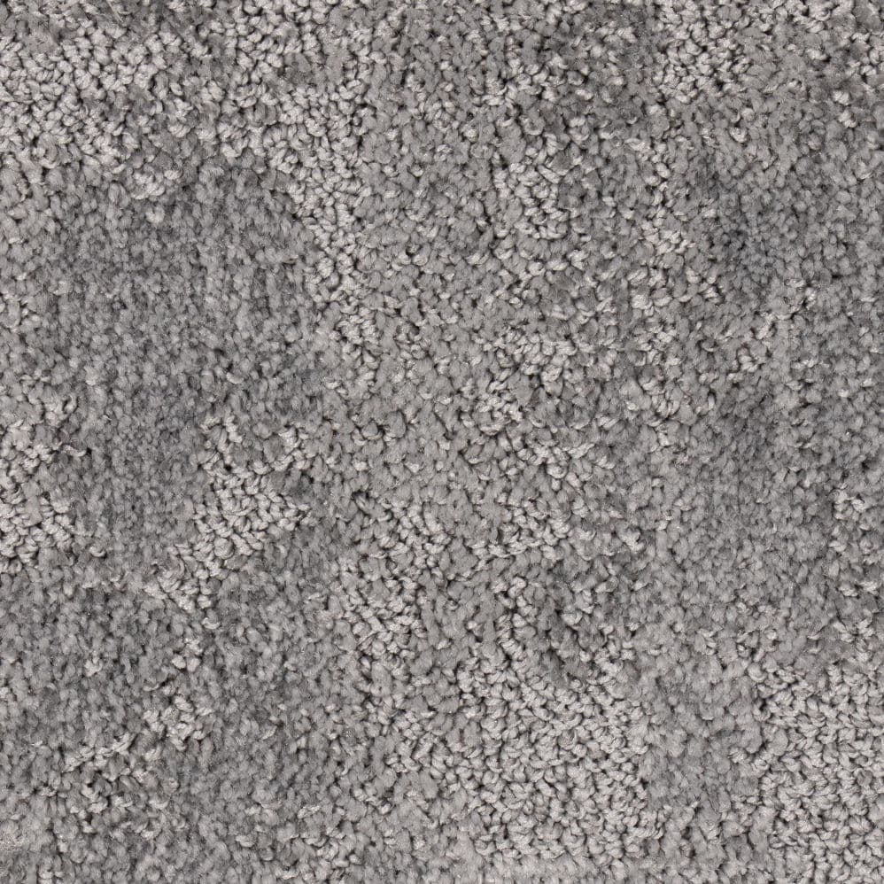 Close-up of gray textured carpet surface