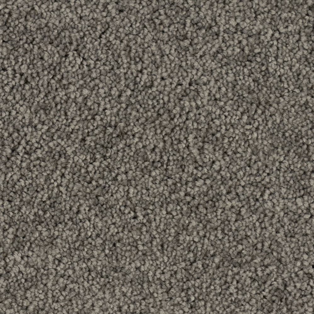Close-up of gray textured carpet surface