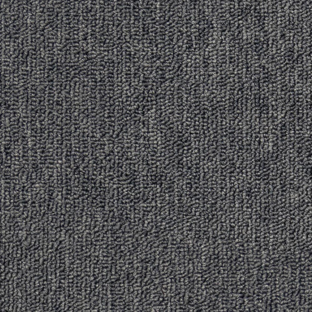 Close-up of gray textured carpet surface