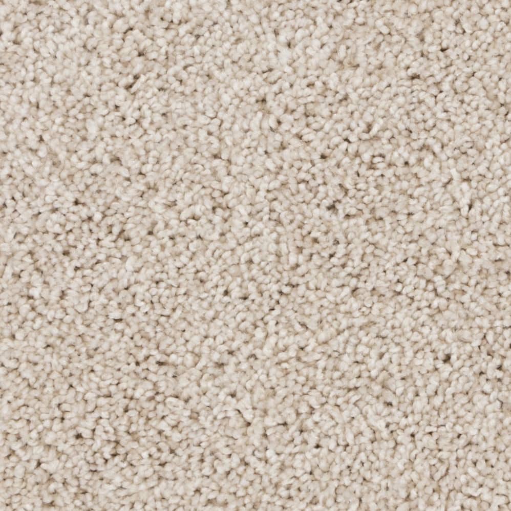 Close-up of beige textured carpet surface