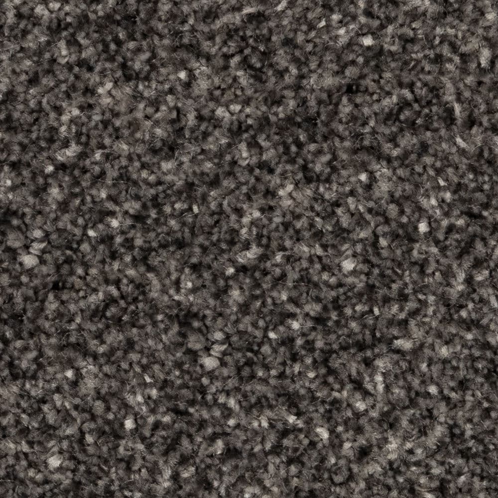 Close-up of gray textured carpet surface