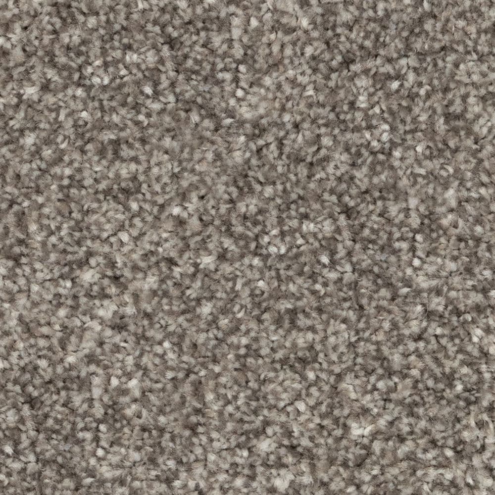 Close-up of gray textured carpet surface