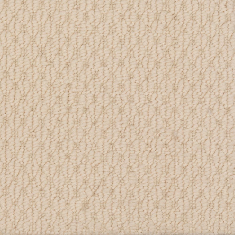 Close-up of beige sherpa fabric texture