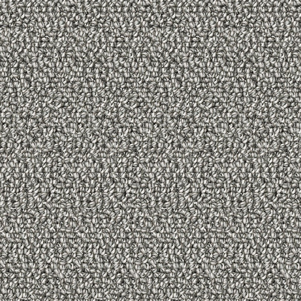 Close-up of gray textured carpet surface