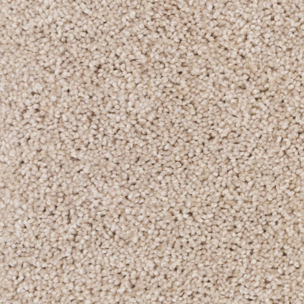 Close-up of beige textured carpet surface