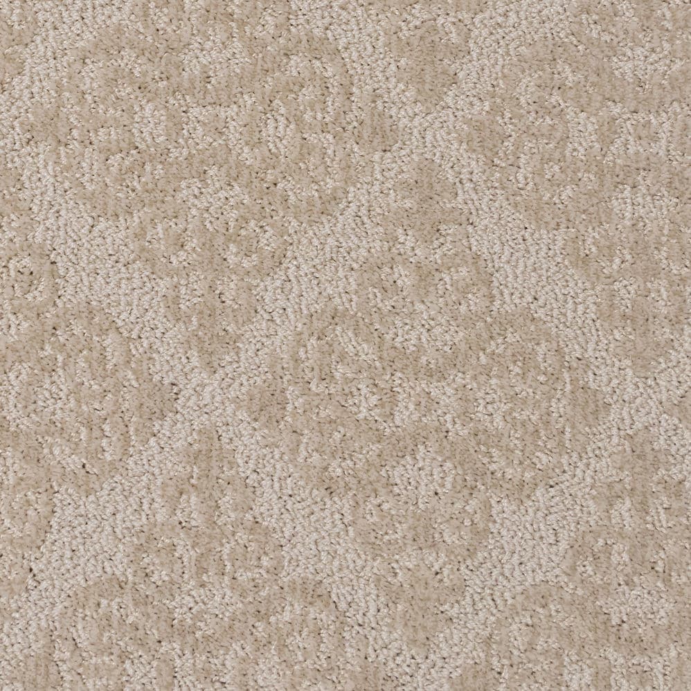 Close-up of beige textured carpet surface