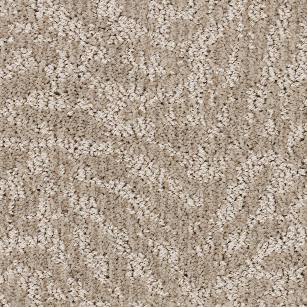 Close-up of beige textured carpet surface