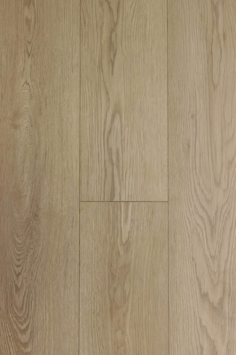 Light oak hardwood floor planks with natural grain