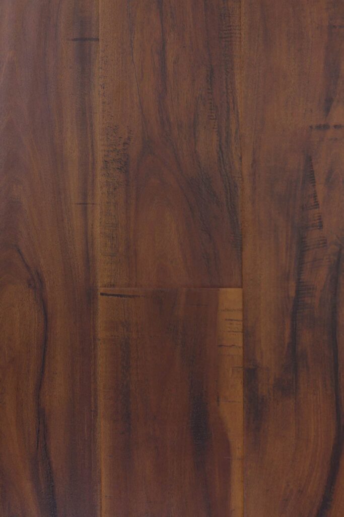 Dark stained wooden planks with visible grain texture