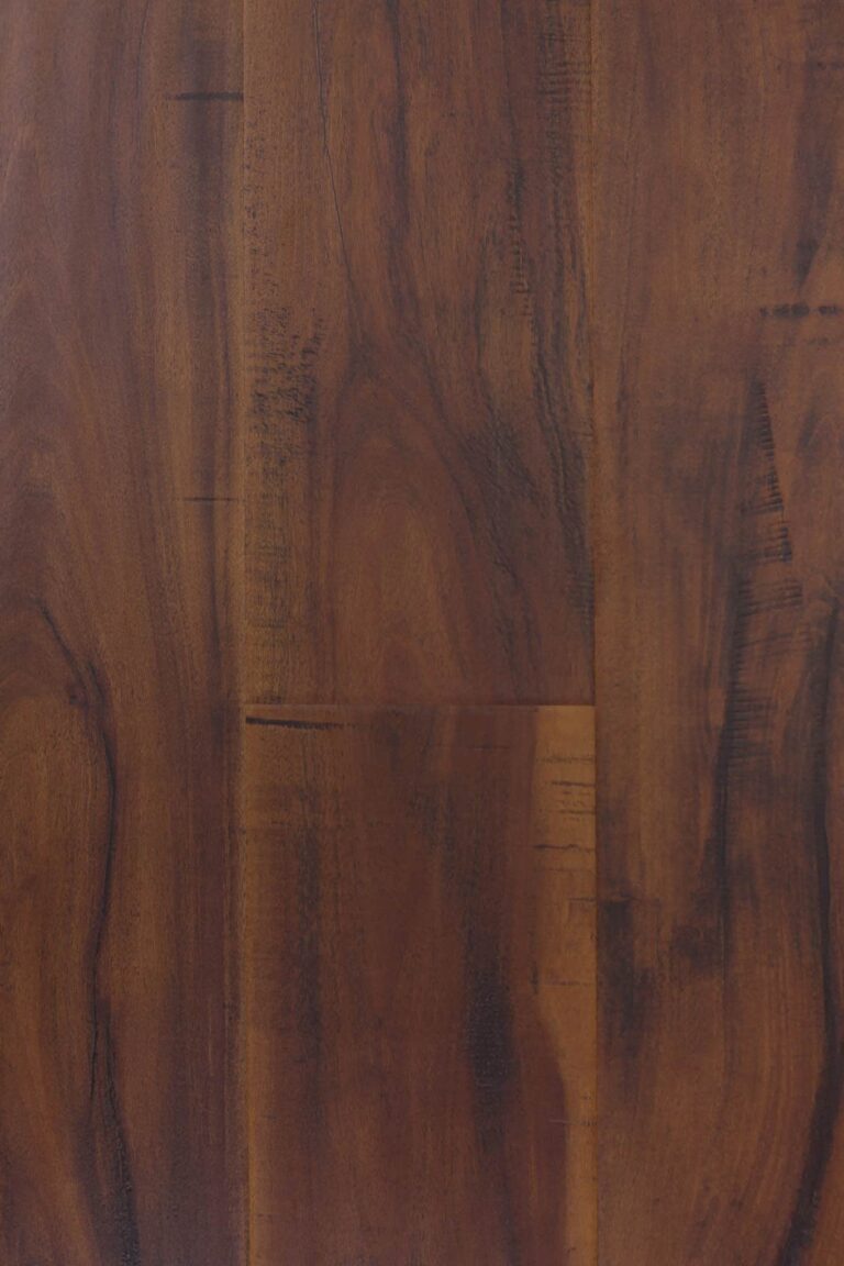 Dark stained wooden planks with visible grain texture
