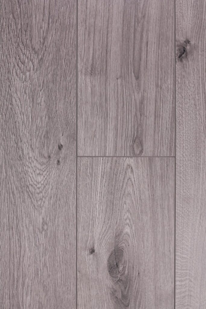 Gray wood plank flooring texture background