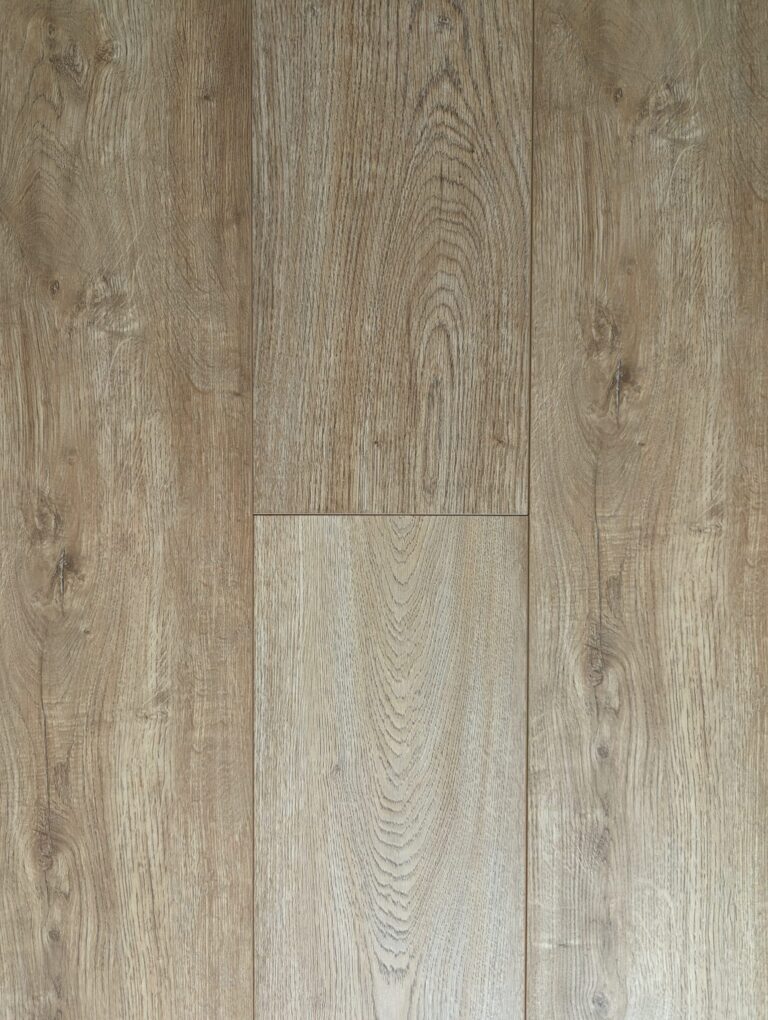 Light brown wood floor planks with natural grain
