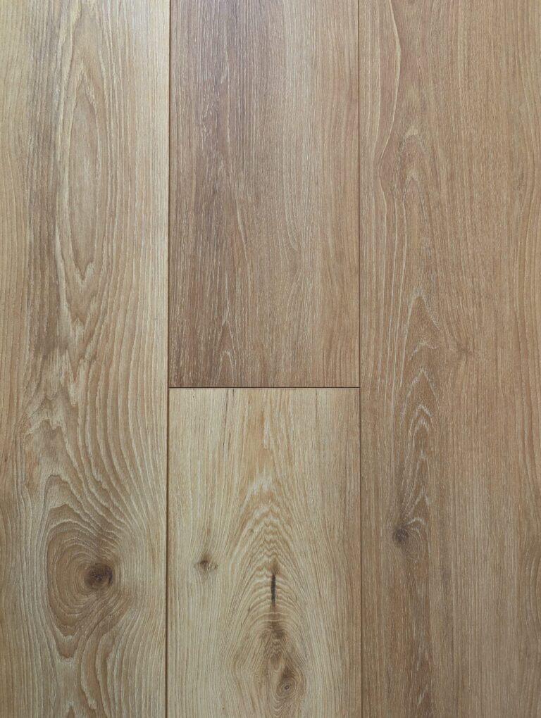 Light oak wood flooring with natural grain pattern