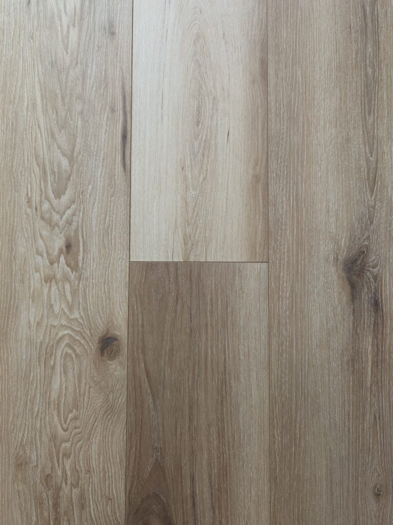 Light oak wood flooring planks with natural grain