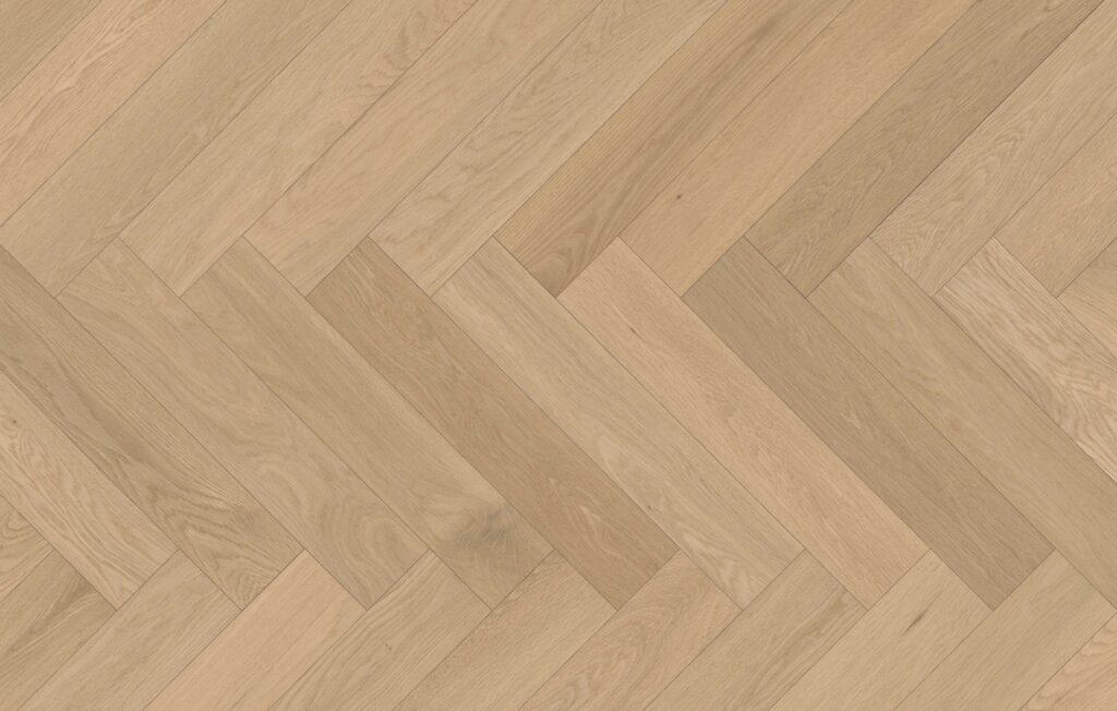 Fuzion Engineered Hardwood Velvet Grove Serene Haze Herringbone